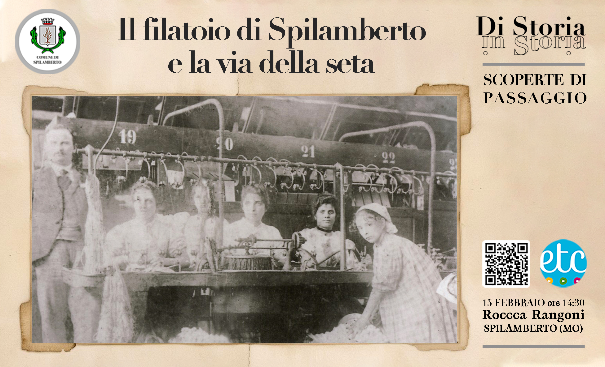 Il filatoio di Spilamberto e la via della seta